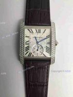 Replica Swiss Cartier Watch Diamond Bezel